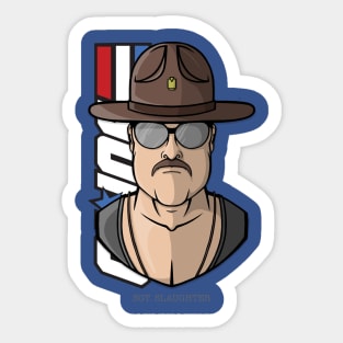 SGT. SLAUGHTER Sticker